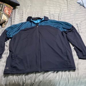 Men’s XL navy blue/light blue jacket